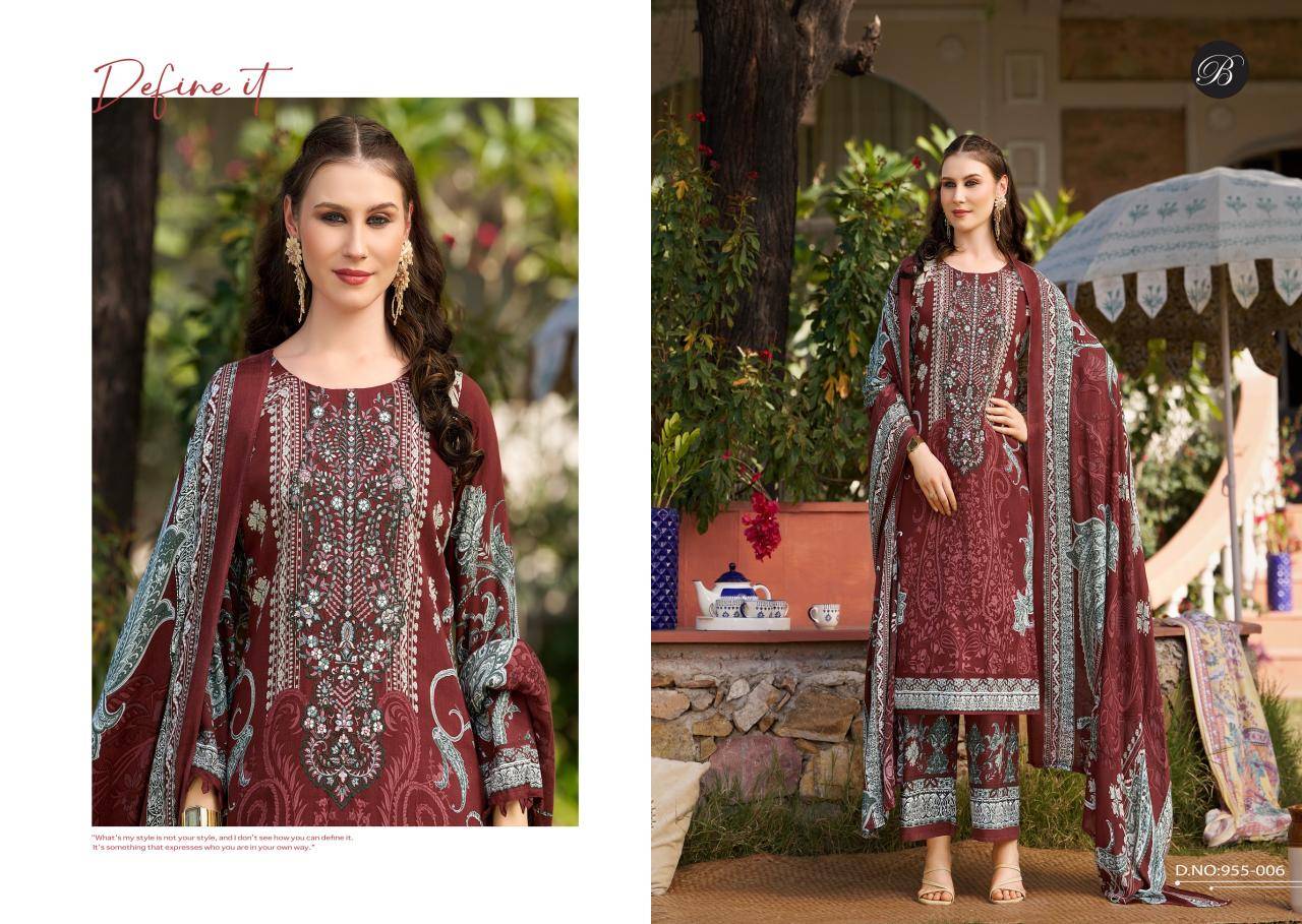 Belliza dilkhush vol-3 Dress material wholesale market Pune